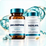 Enclomiphene and Tadalafil — Daily 5 mg